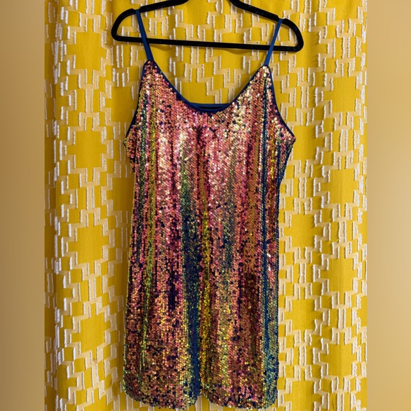 Allegra K | Sequin Mini Club Dress - Picture 5 of 9